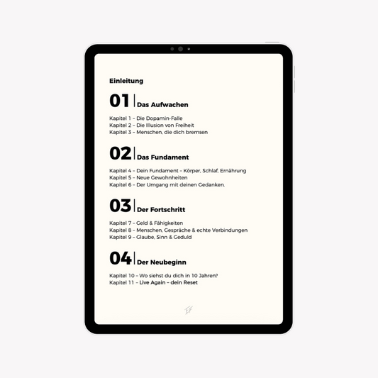 LIVE AGAIN - Das System für Fokus & Disziplin.